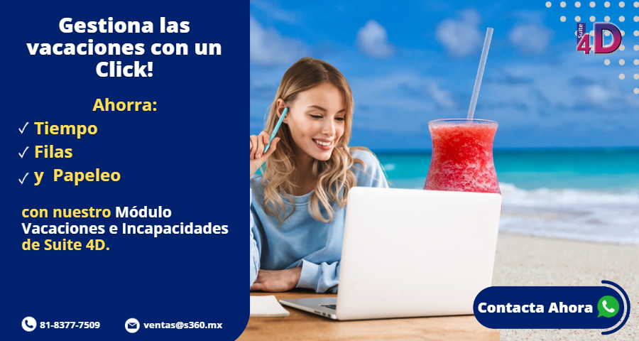 Automatiza el cálculo de vacaciones